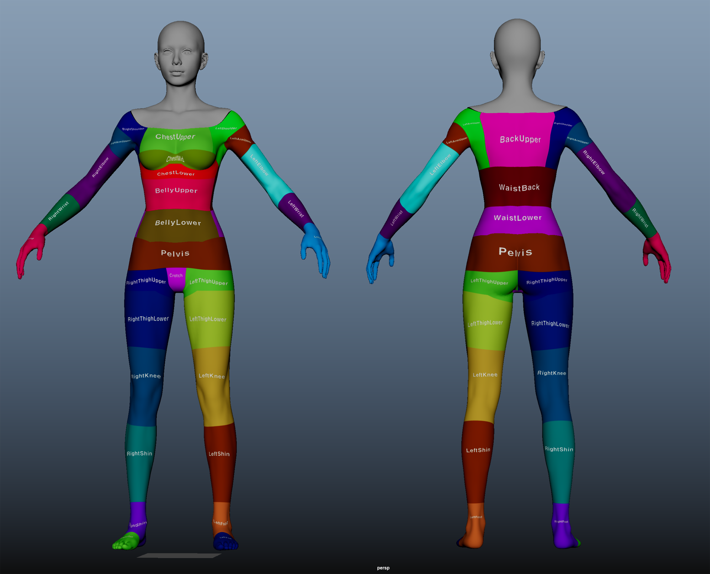 Body Masking Region Guide