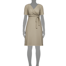 Beige Dress