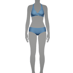 Blue Swimsuit